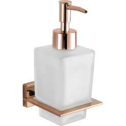 Дозатор для жидкого мыла Mexen Arno Rose Gold MEX-70207388-60 (розовое золото, настенный), фото 