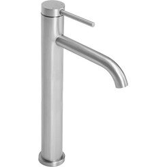 Змішувач для умивальника Rea Clif Nikel Brushed High REA-B5330 (високий брашований нікель), Колір виробника: брашований нікель, фото 