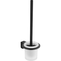 Ёршик для унитаза Mexen Lea Black MEX-7026050-70 (черный, настенный), Цвет производителя: черный, фото 