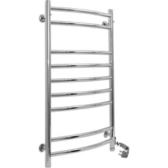 Электрический полотенцесушитель Laris Классик П9 73207730 (500x900, хром/белый/черный/золото/бронза, правый, сенсорный, с таймером), фото 