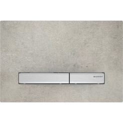 Смывная клавиша Geberit Sigma50 115.788.JV.2 (бетон/хром), Цвет производителя: бетон, хром, фото 