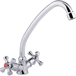 Смеситель для кухни Lidz Lamb 271F (LDLAM271FCRM21889), фото 