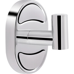 Крючок для ванной Lidz Oreo 0601 Chrome (LDORE0601CRM22168, одинарный), фото 