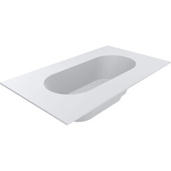 Каменная ванна Miraggio Layla Mirasoft 69125670 (240x140 см, белая матовая), Доступные размеры: 240 x 140, фото 