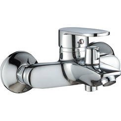 Смеситель для ванны Lidz Tani 0061 (LDTAN0061CRM44963, с лейкой и шлангом), фото 