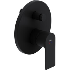 Смеситель скрытого монтажа для ванны Damixa Apollo 477100300 (черный, внутренняя часть в комплекте), Цвет производителя: черный матовый, фото 