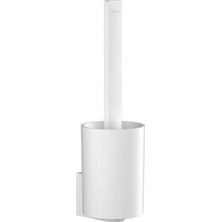 Ёршик для унитаза Hansgrohe Wallstoris White Matt 27927700 (белый матовый, настенный), Цвет производителя: белый матовый, фото 