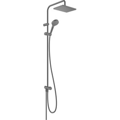 Душевая система Hansgrohe Vernis Blend Black Matt T-26282670 (черная матовая, без смесителя), фото 