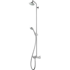 Душевая система с термостатом Hansgrohe Croma 100 Showerpipe Chrome 27143000, фото 