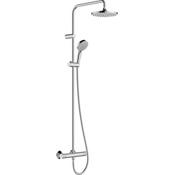 Душевая система с термостатом Hansgrohe Vernis Blend Showerpipe 200 Chrome 26276000, фото 