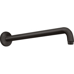 Кронштейн душевой Hansgrohe Crome Black Matt 27413670 (черный матовый), фото 