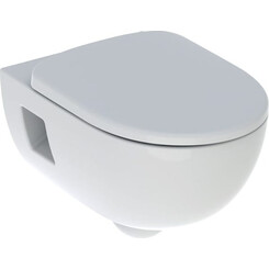 Безободковый подвесной унитаз Geberit Selnova 501.750.00.1 (с сиденьем), фото 