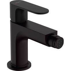 Смеситель для биде Hansgrohe Rebris S Black Matt 72210670 (черный матовый, с донным клапаном), Цвет производителя: черный матовый, фото 