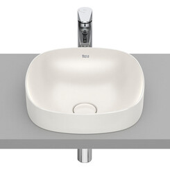Умывальник Roca Inspira A32750R650 (37x37 см, бежевый матовый), Доступные размеры: 37 x 37, Цвет производителя: бежевый матовый, фото 