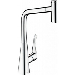Змішувач для кухні Hansgrohe Talis Select M51 Chrome 72822000 (з висувною лійкою), фото 