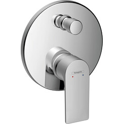 Внешняя часть смесителя скрытого монтажа для ванны Hansgrohe Rebris E Chrome 72468000, Цвет производителя: хром, фото 