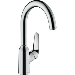 Змішувач для кухні Hansgrohe M421-H220 Chrome 71802000, фото 
