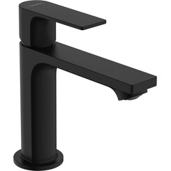 Смеситель для умывальника Hansgrohe Rebris E Black Matt 72557670 (черный матовый, с донным клапаном), Цвет производителя: черный матовый, фото 