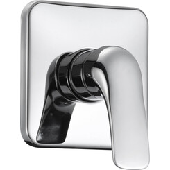 Смеситель скрытого монтажа для душа Rj Flora Chrome RBZ072-5C (внутренняя часть в комплекте), фото 