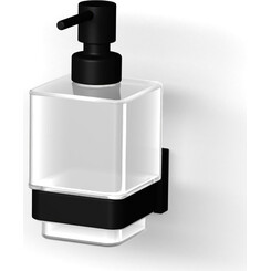 Дозатор для жидкого мыла Imprese Bilovec Black Matt 171255B (черный матовый, настенный), Цвет производителя: черный матовый, фото 