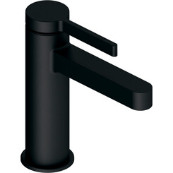 Смеситель для умывальника Volle Mora Black Matt 1537.010104 (черный матовый), Цвет производителя: черный матовый, фото 