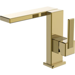 Смеситель для умывальника Imprese Deira Gold ZMK112009010 (золотой), Цвет производителя: золото, фото 
