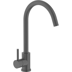 Смеситель для кухни Volle Cruze Black Matt 1547.110104 (черный матовый), Цвет производителя: черный матовый, фото 