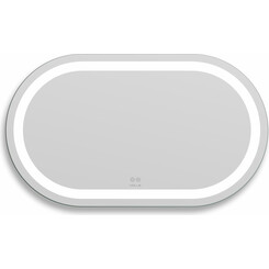 Зеркало для ванной комнаты Volle Luna Ovalado 1648.54141700 (100x70 см, с подсветкой по контуру, с подогревом, с сенсорным выключателем), Доступные размеры: 100 x 70, фото 