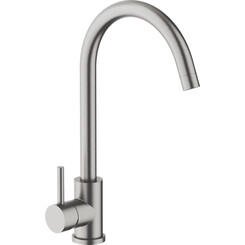 Смеситель для кухни Volle Cruze Nickel 1547.110102 (никель), Цвет производителя: никель, фото 