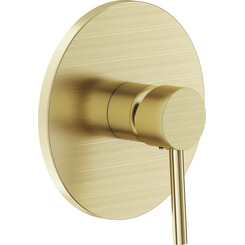 Смеситель скрытого монтажа для душа Volle Cruze Gold 1547.100215 (золотой, внутренняя часть в комплекте), Цвет производителя: золото, фото 