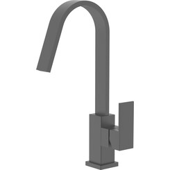 Смеситель для кухни Imprese Karlov Black Matt f03407610AA (черный матовый), фото 