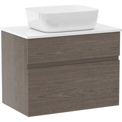 Тумба с умывальником Imprese Blatna L f32108Dr (80 см, ильм бергамо, подвесная), Доступные размеры: 80, Цвет производителя: ильм бергамо, фото 