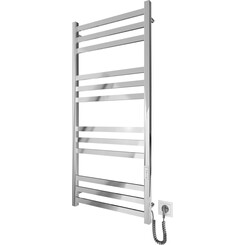 Электрический полотенцесушитель Mario Чикаго-І TR K 2.2.2102.03.P (4820258984169, 1170x530, хром/белый глянец/белый матовый/бронза, универсальный, с таймером), Доступные размеры: 530 x 1170, фото 