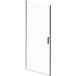 Душевая дверь Am.Pm Gem Solo Pivot W90UG-090-1P-195MT (90 см, стекло прозрачное, профиль хром матовый), Доступные размеры: 90, Цвет производителя: сатин, фото 