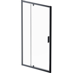 Душевая дверь Am.Pm Gem Solo Pivot W90UG-110-1P-195BT (110 см, стекло прозрачное, профиль черный матовый), Доступные размеры: 110, Цвет производителя: черный матовый, фото 