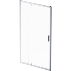 Душевая дверь Am.Pm Gem Solo Slide W90UG-120-1P-195MT (120 см, стекло прозрачное, профиль хром матовый), Доступные размеры: 120, Цвет производителя: сатин (хром матовый), фото 