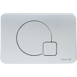 Панель смыва Imprese i-Frame i7115 Chrome Matt i7115PS (матовый хром), Цвет производителя: матовый хром, фото 