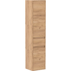 Пенал в ванную Imprese Bilovec Oak Craft f3263Dr (40 см, дуб крафт, подвесной), Цвет производителя: дуб крафт, фото 