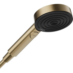 Лейка для душа Hansgrohe Pulsify Bronze 24110140 (брашированная бронза, трехрежимная), Цвет производителя: брашированная бронза, фото 