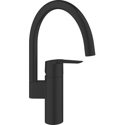 Смеситель для кухни Grohe QuickFix Start Black 304692430 (черный матовый), Цвет производителя: черный матовый, фото 