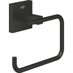 Держатель туалетной бумаги Grohe QuickFix Start Cube Black 409782430 (черный матовый), Цвет производителя: черный матовый, фото 
