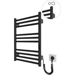Электрический полотенцесушитель Hygge Family Greenwich 6.1.0300.06.BM (4820258983261, 430x570, черный матовый, универсальный, с таймером), Доступные размеры: 430 x 570, Цвет производителя: черный матовый, фото 