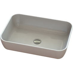 Умивальник Snail Тіфані 176A100 (54x38 см, чаша), Колір виробника: білий глянець, фото 