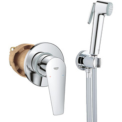 Гигиенический душ со смесителем BauEdge New UA28512003 (29040001+28150002+28628001+27512001), фото 