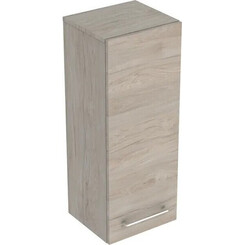 Пенал у ванну Geberit Selnova Square 501.279.00.1 (33 см, світлий горіх/меламін зі структурою дерева, підвісний), фото 