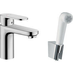 Смеситель для умывальника Hansgrohe Vernis Blend 71215000 (с гигиеническим душем), фото 