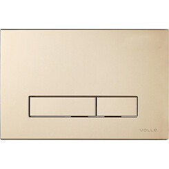 Клавиша смыва Volle Largo Evo Limon Oro 2220.011118 (золотая), Цвет производителя: золото, фото 