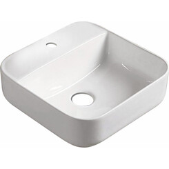 Раковина Volle I-Form White с06010603-39 (39x39 см, белая глянцевая), Доступные размеры: 39 x 39, Цвет производителя: белый глянец, фото 