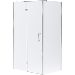 Душевая кабина Volle Sota 120-C Chrome 1038.134601 (120x80 см, стекло прозрачное, профиль хром), фото 