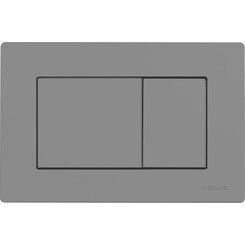 Панель смыва Volle Grande Evo Pistola Gris 2220.011005 (серая), Цвет производителя: серый, фото 